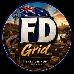 Fair Dinkum Grid logo